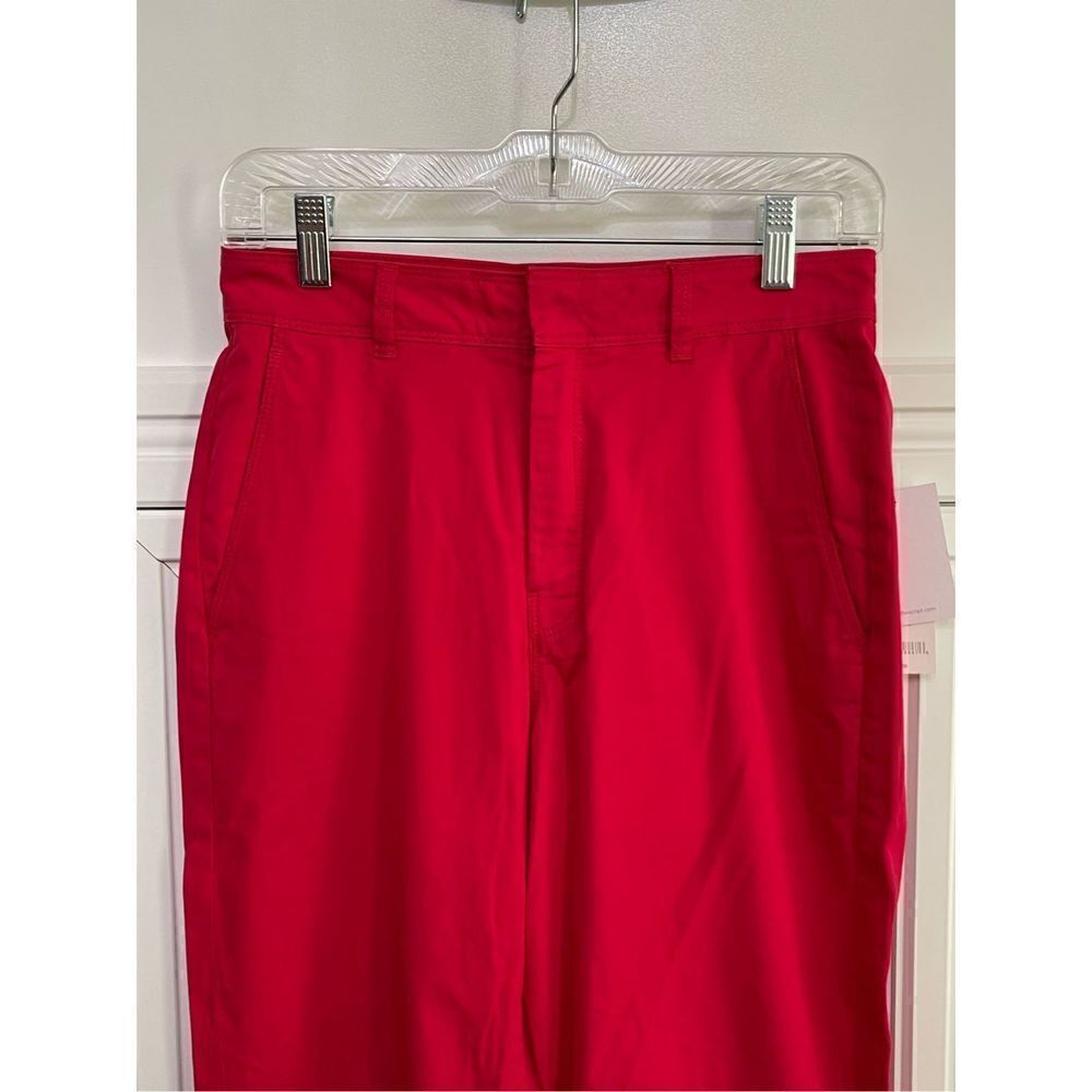 The Script Red Matilde Pants Size 0 NWT - Picture 3 of 8